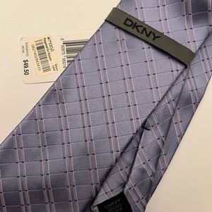 Light gray/purple tie for men new with tag